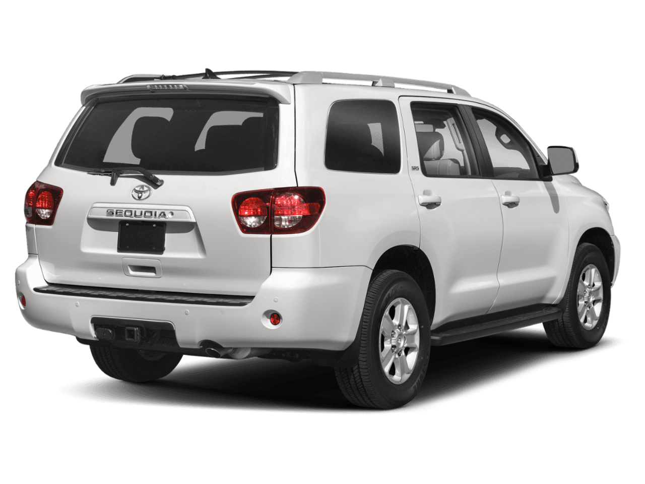 2018 Toyota Sequoia SR5 - Rear 3/4, facing to the right
