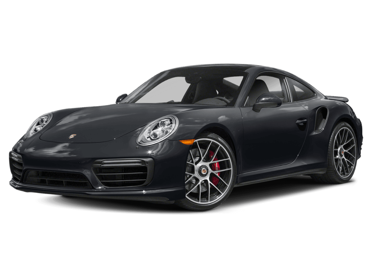 2018 Porsche 911 Turbo - Front 3/4, facing to the left