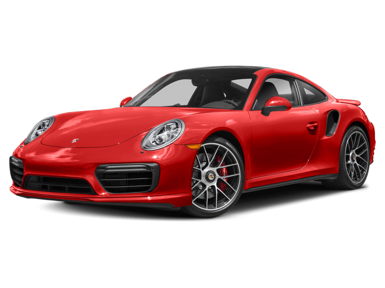 2018 Porsche 911 Turbo - Front 3/4, facing to the left