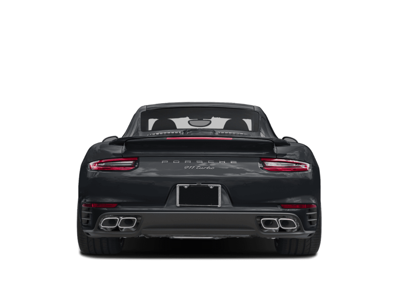 2018 Porsche 911 Turbo - Rear (full)