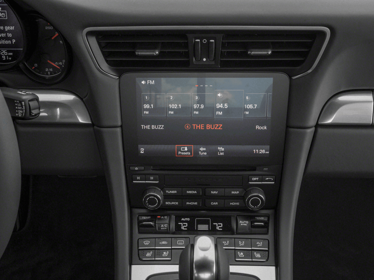 2018 Porsche 911 Turbo - Interior Stereo System