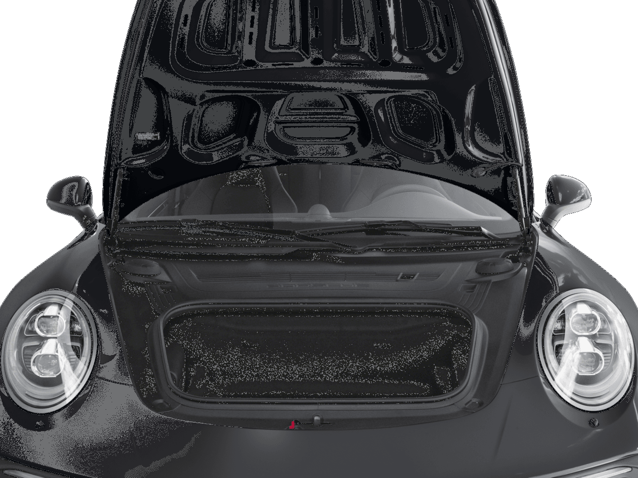 2018 Porsche 911 Turbo - Interior Trunk with Hatch Open Feature