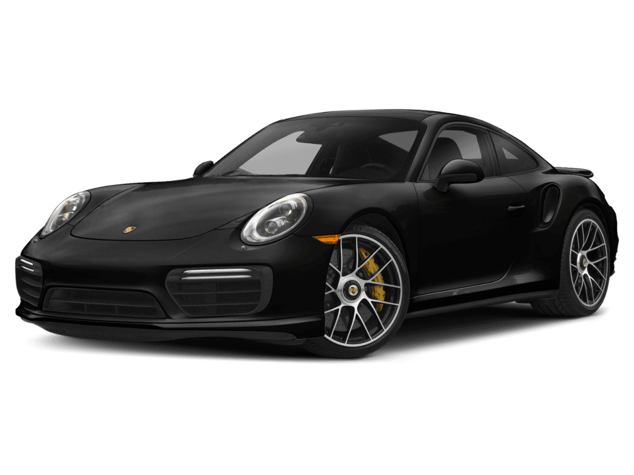 2018 Porsche 911 Turbo S - Front 3/4, facing to the left