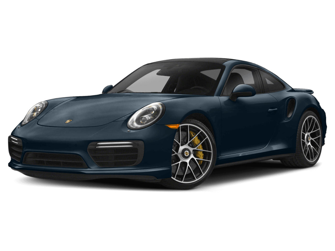 2018 Porsche 911 Turbo S - Front 3/4, facing to the left