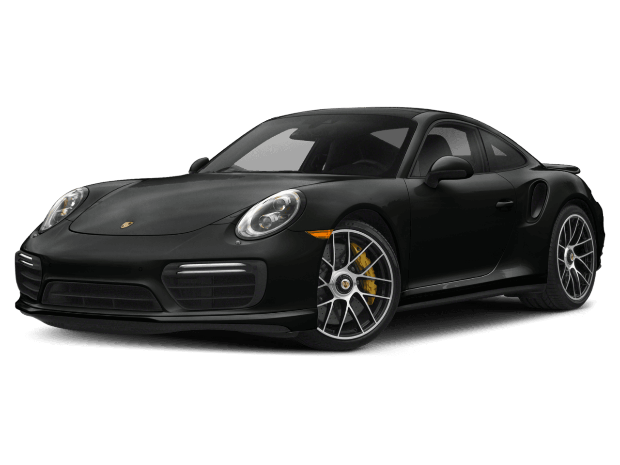 2018 Porsche 911 Turbo S - Front 3/4, facing to the left