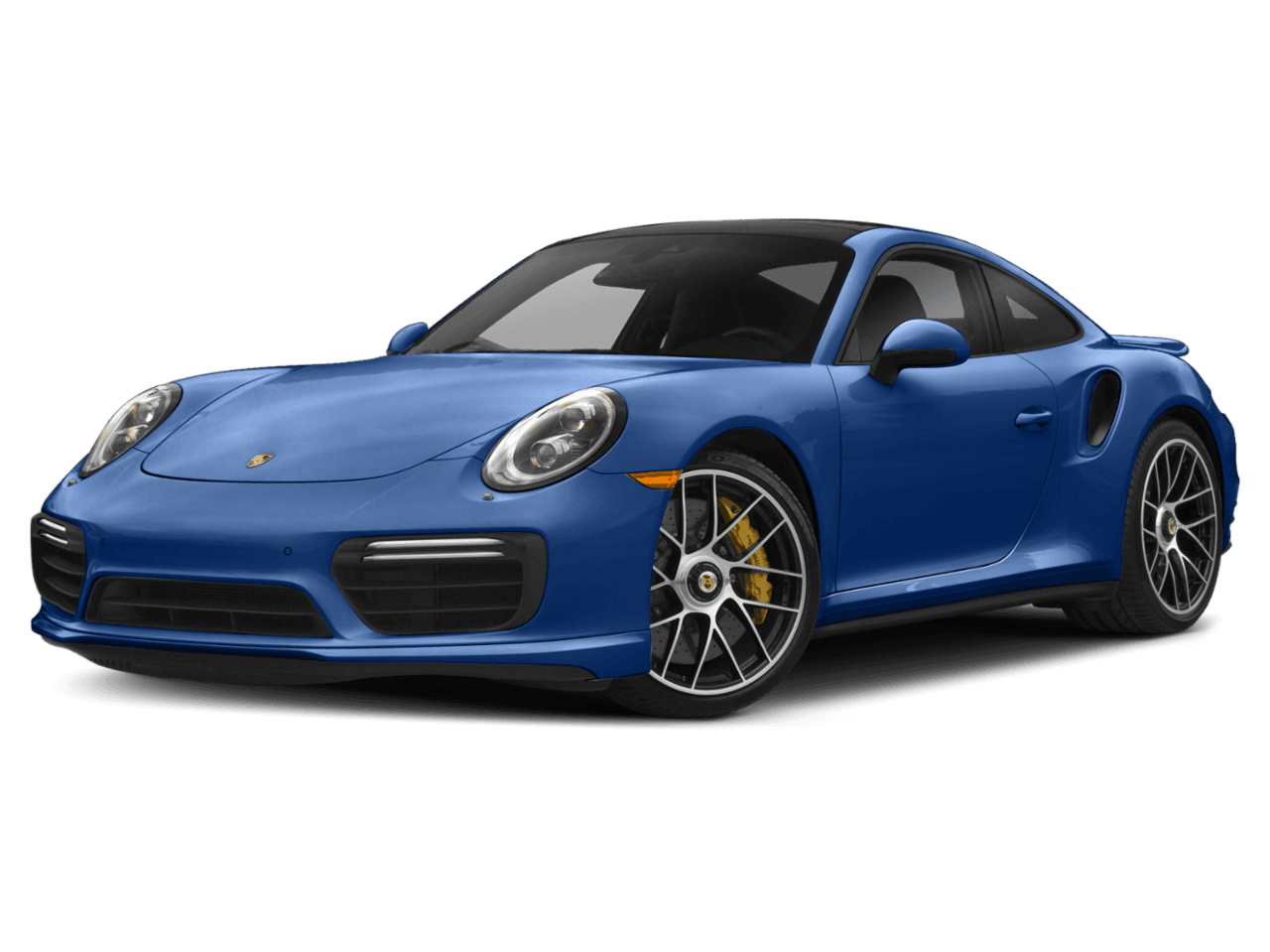 2018 Porsche 911 Turbo S - Front 3/4, facing to the left