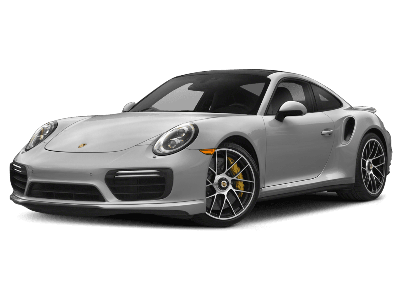 2018 Porsche 911 Turbo S - Front 3/4, facing to the left