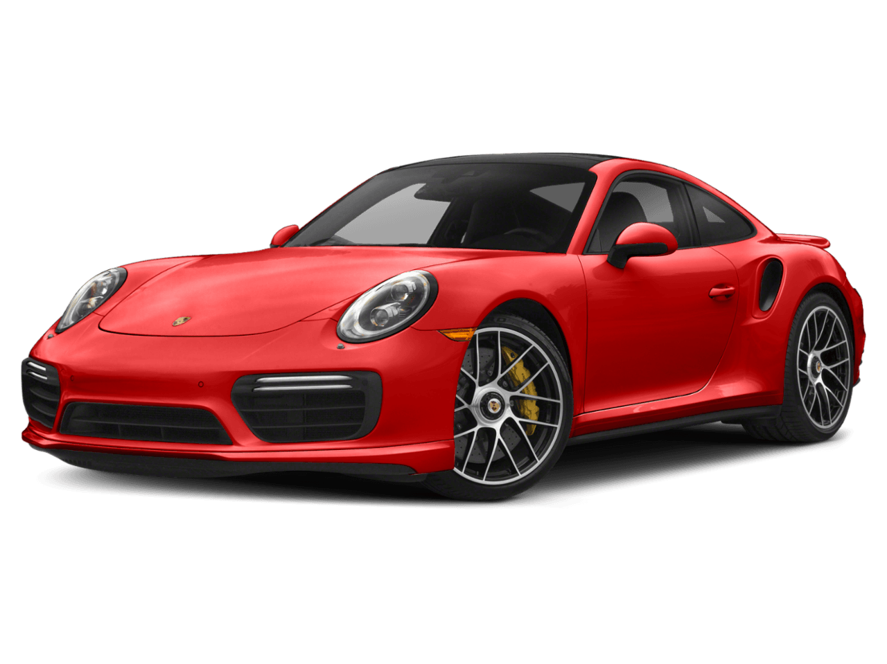 2018 Porsche 911 Turbo S - Front 3/4, facing to the left