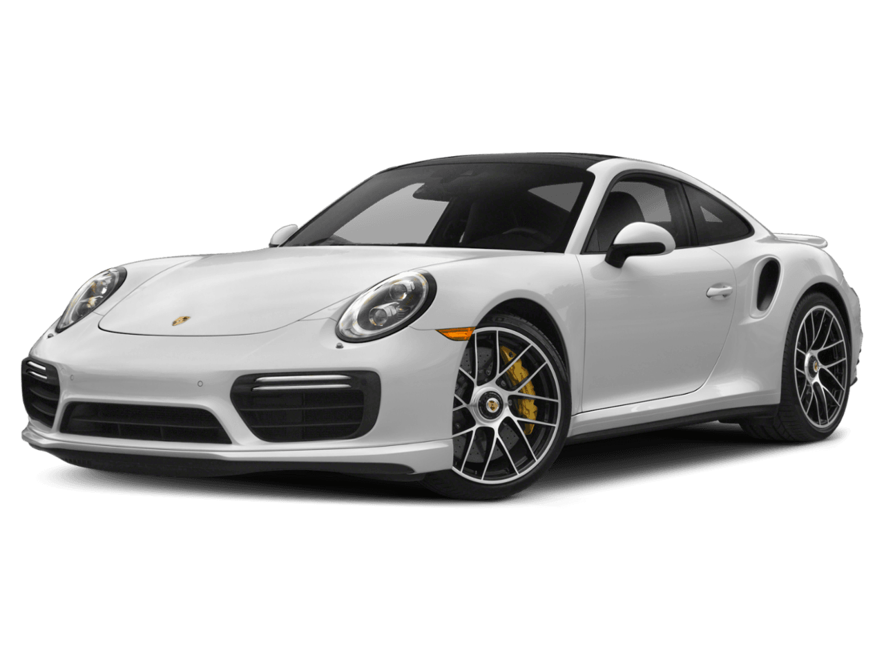 2018 Porsche 911 Turbo S - Front 3/4, facing to the left