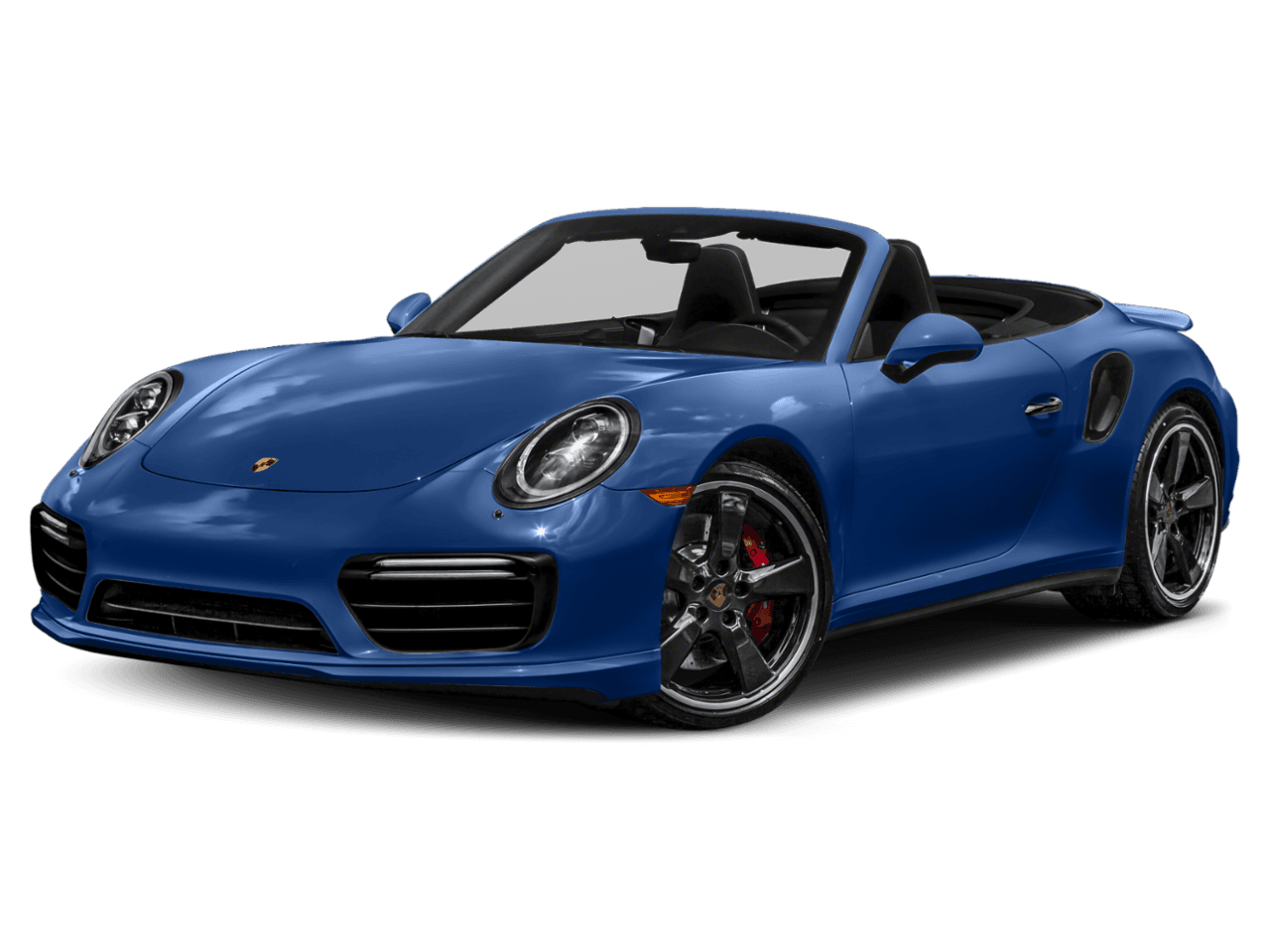 2018 Porsche 911 Turbo - Front 3/4, facing to the left