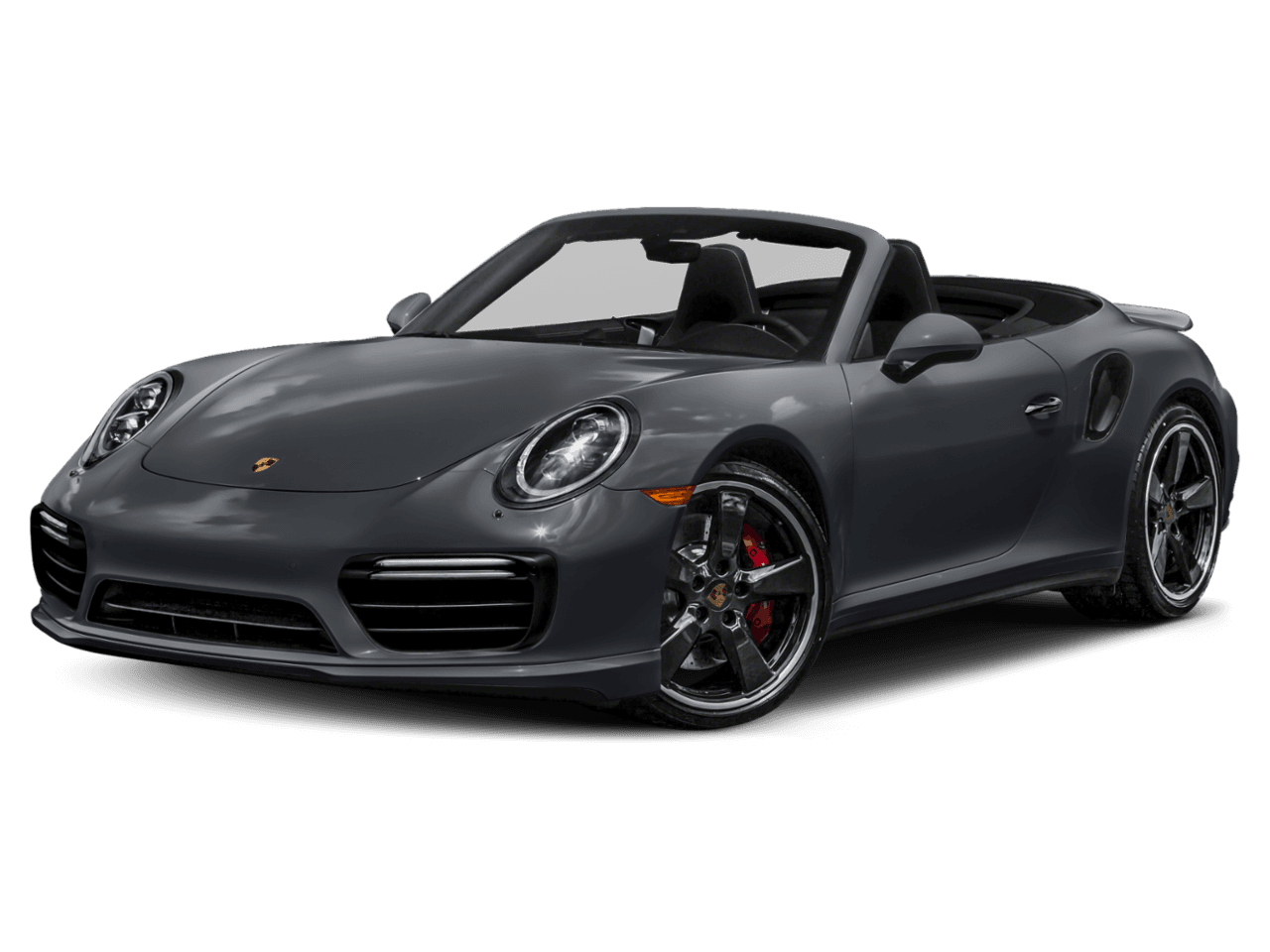 2018 Porsche 911 Turbo - Front 3/4, facing to the left