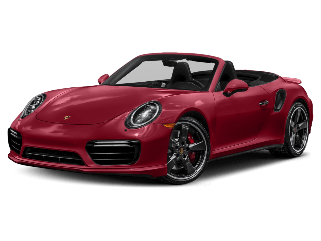 2018 Porsche 911 Turbo - Front 3/4, facing to the left