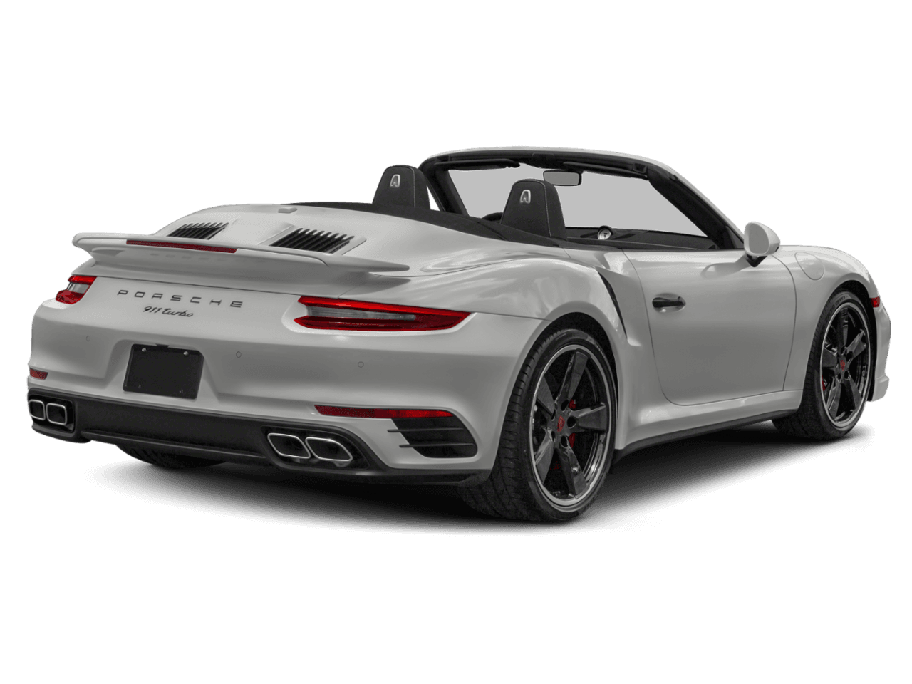 2018 Porsche 911 Turbo - Rear 3/4, facing to the right