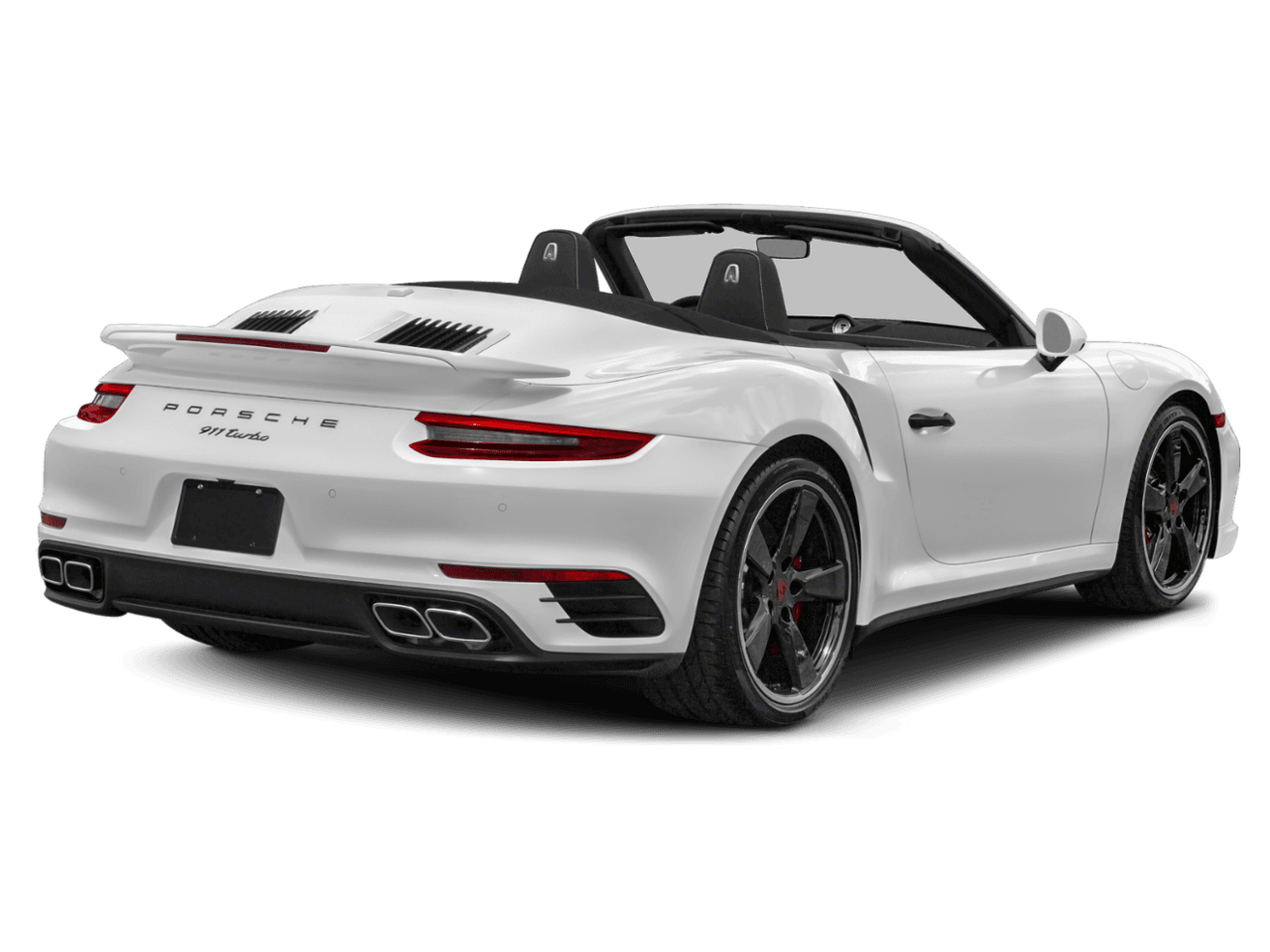 2018 Porsche 911 Turbo - Rear 3/4, facing to the right