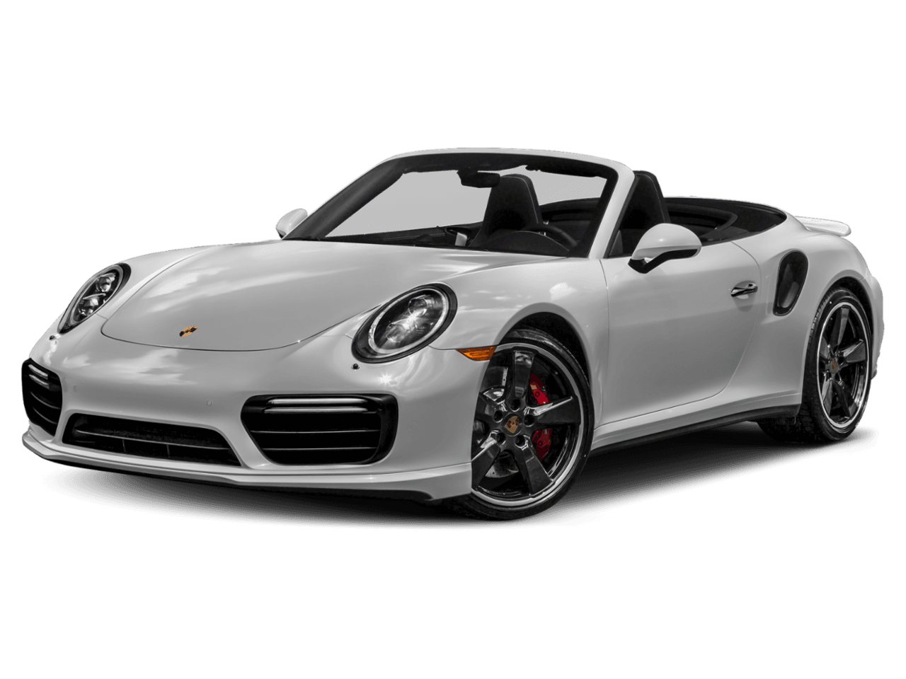 2018 Porsche 911 Turbo S - Front 3/4, facing to the left