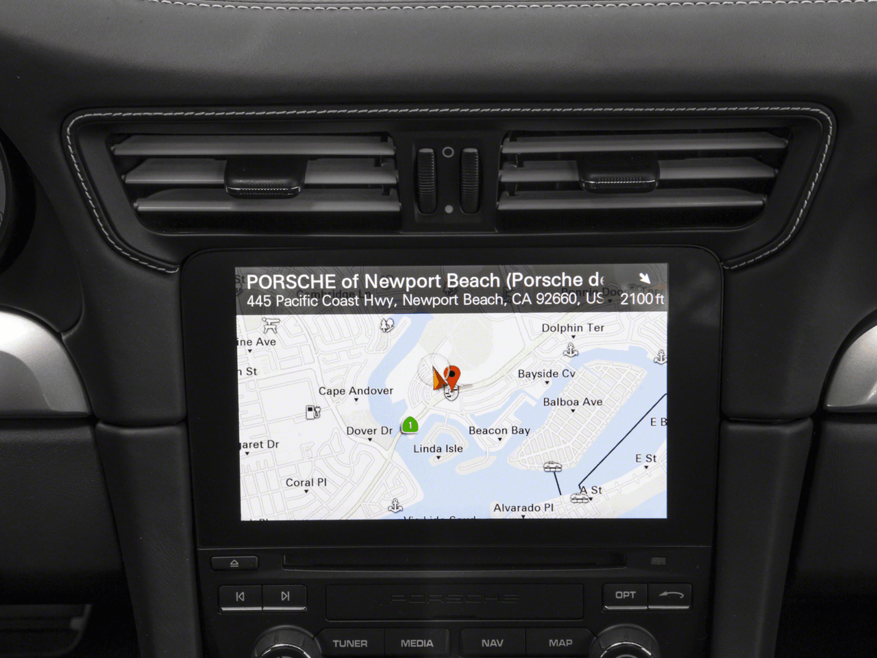 2018 Porsche 911 Turbo S - Interior Navigation System