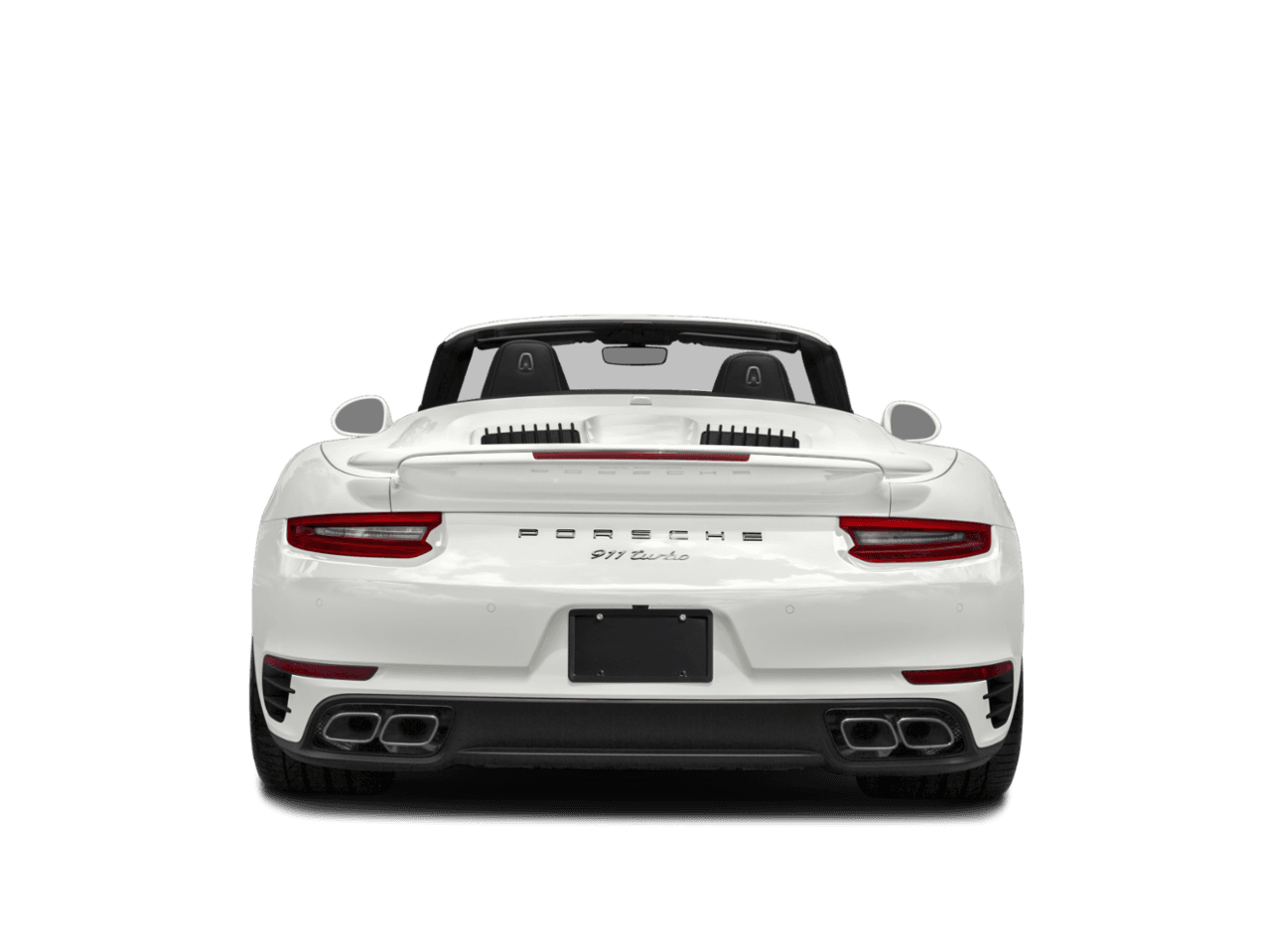 2018 Porsche 911 Turbo S - Rear (full)