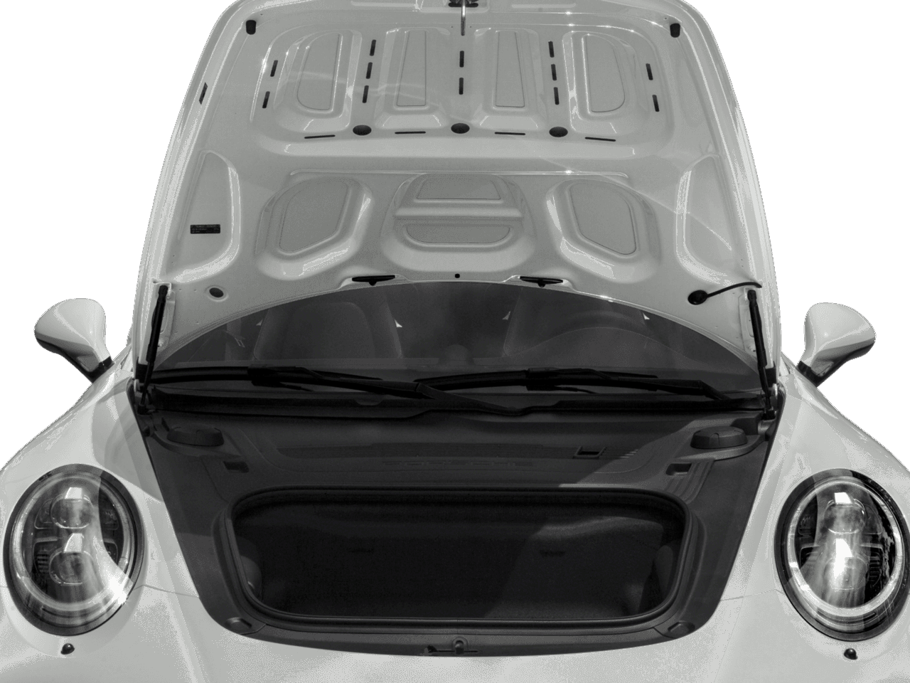 2018 Porsche 911 Turbo S - Interior Trunk with Hatch Open Feature