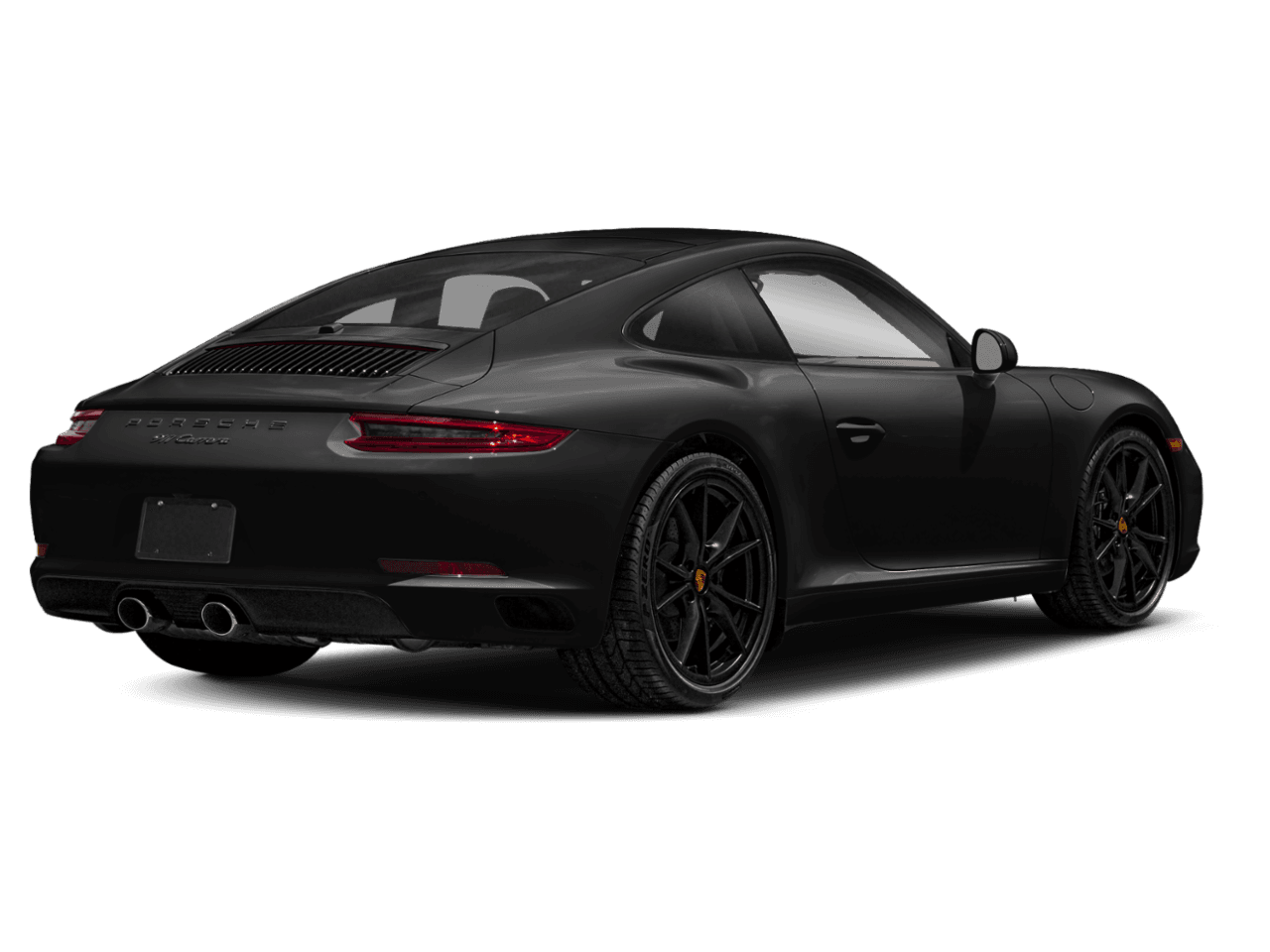 2018 Porsche 911 Carrera - Rear 3/4, facing to the right