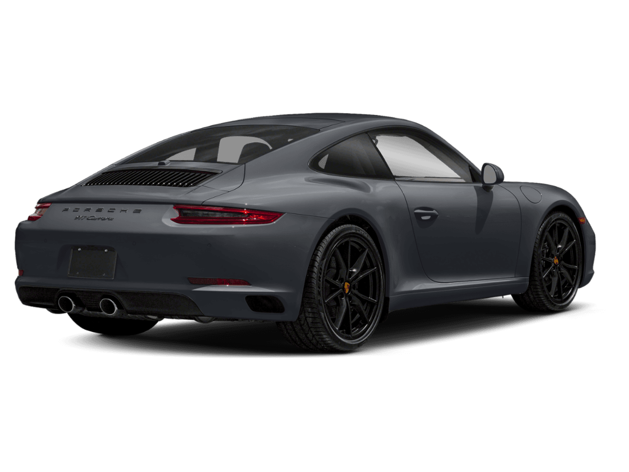 2018 Porsche 911 Carrera - Rear 3/4, facing to the right