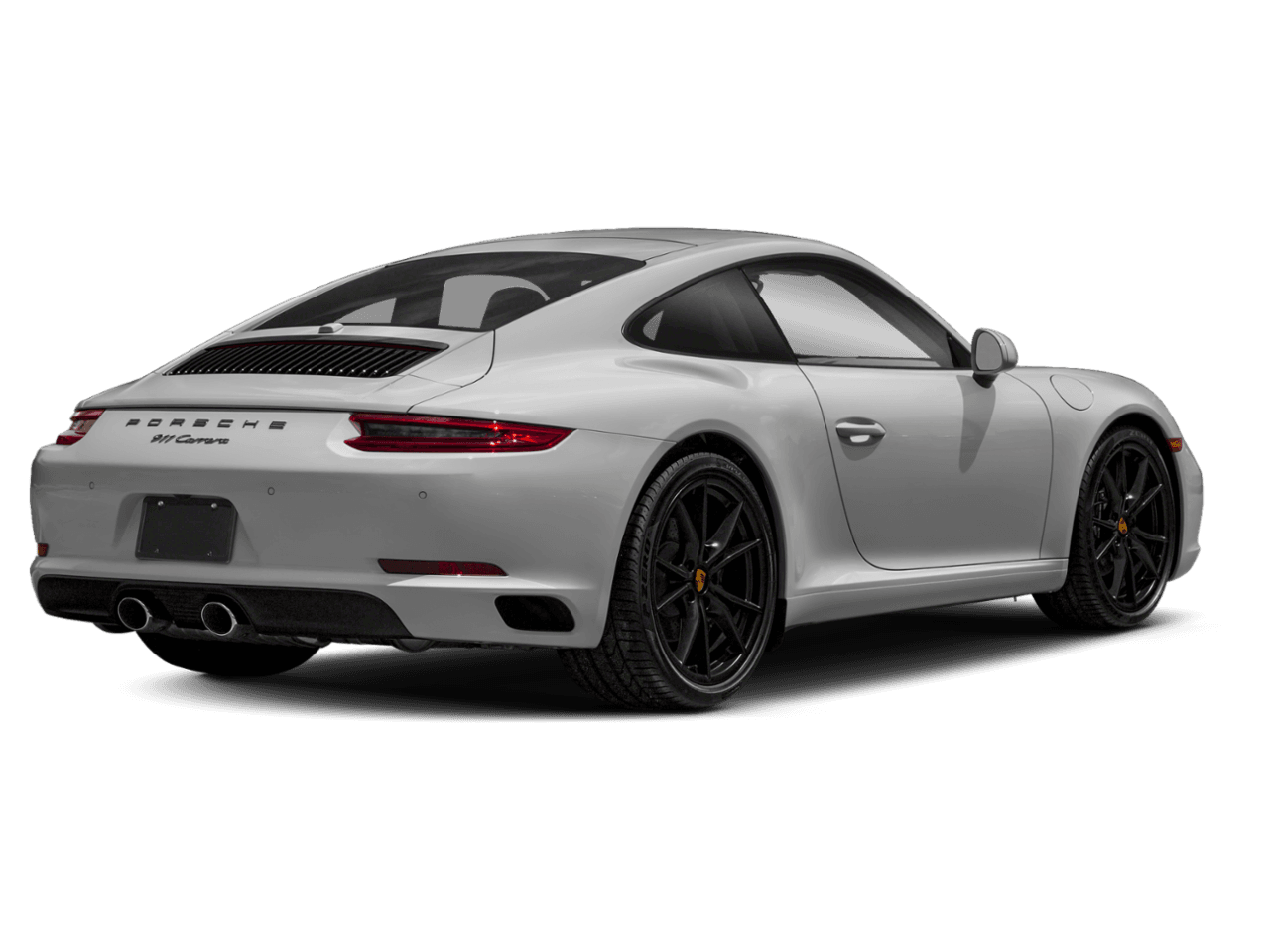 2018 Porsche 911 Carrera - Rear 3/4, facing to the right