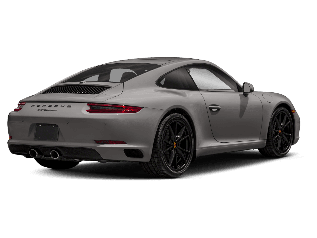 2018 Porsche 911 Carrera - Rear 3/4, facing to the right