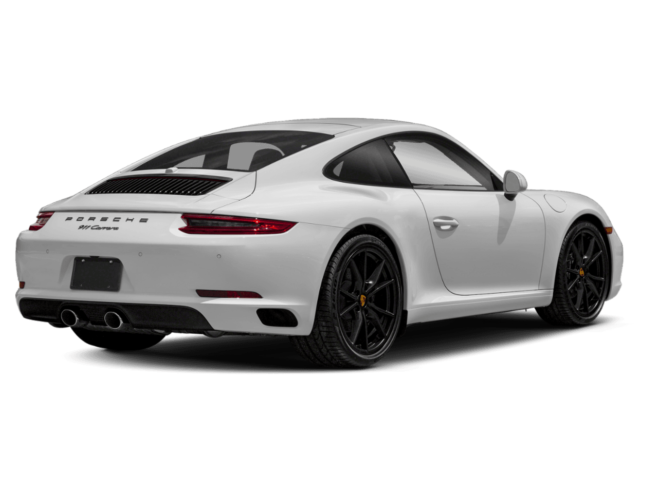 2018 Porsche 911 Carrera - Rear 3/4, facing to the right