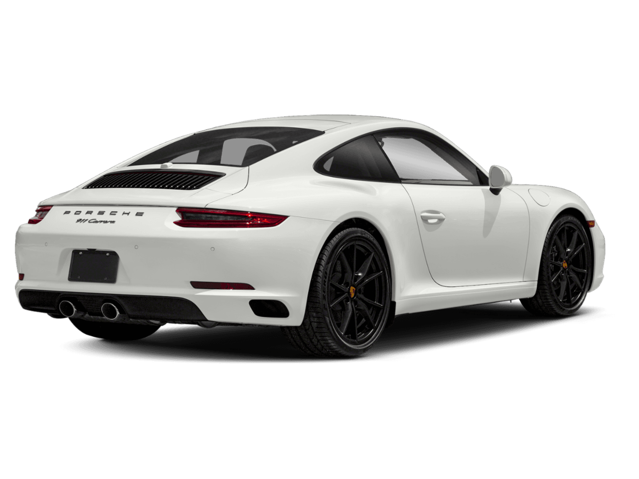 2018 Porsche 911 Carrera - Rear 3/4, facing to the right