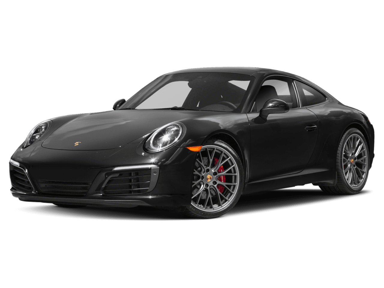 2018 Porsche 911 Carrera S - Front 3/4, facing to the left