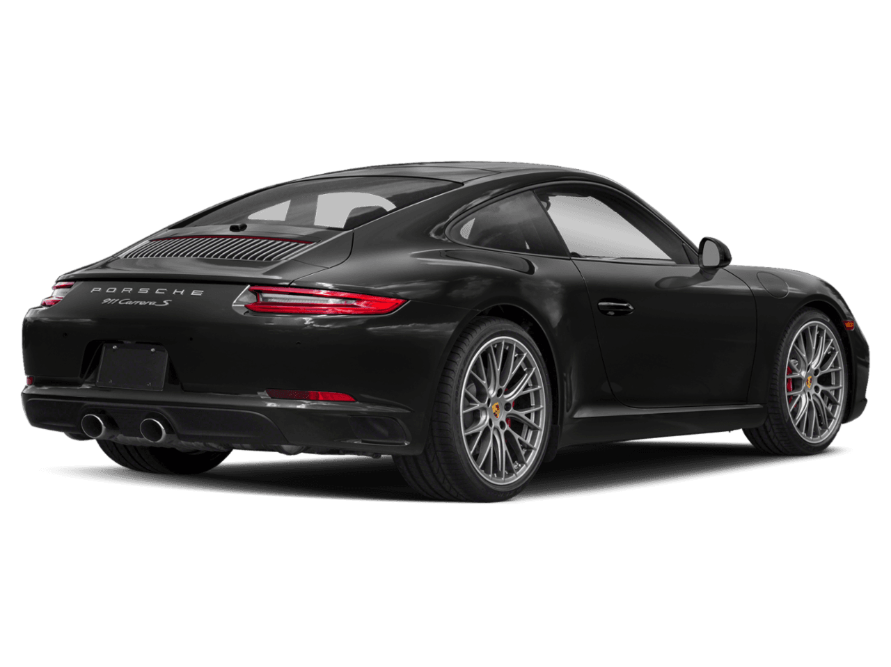 2018 Porsche 911 Carrera S - Rear 3/4, facing to the right