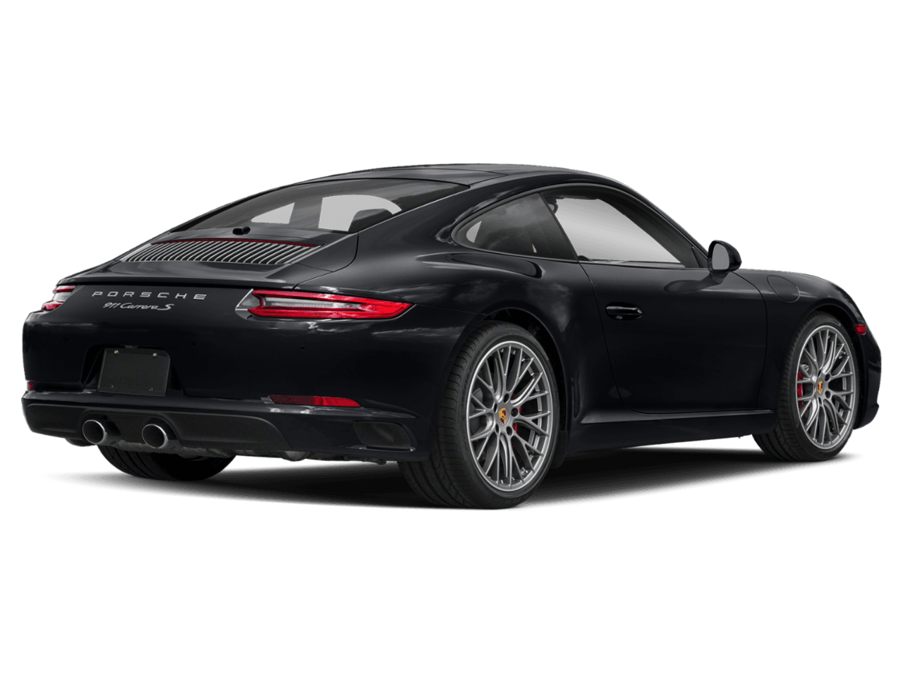 2018 Porsche 911 Carrera S - Rear 3/4, facing to the right
