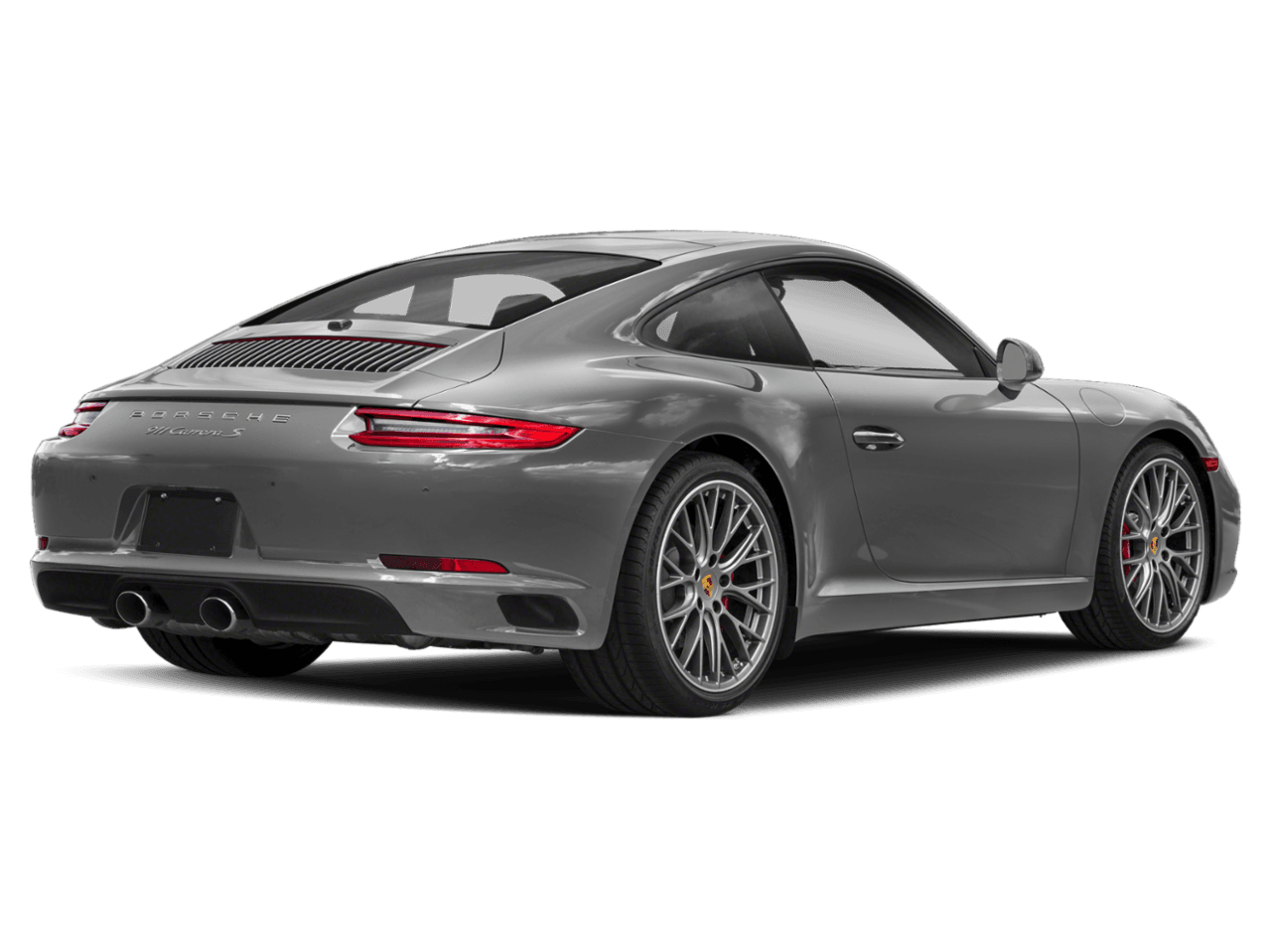 2018 Porsche 911 Carrera S - Rear 3/4, facing to the right