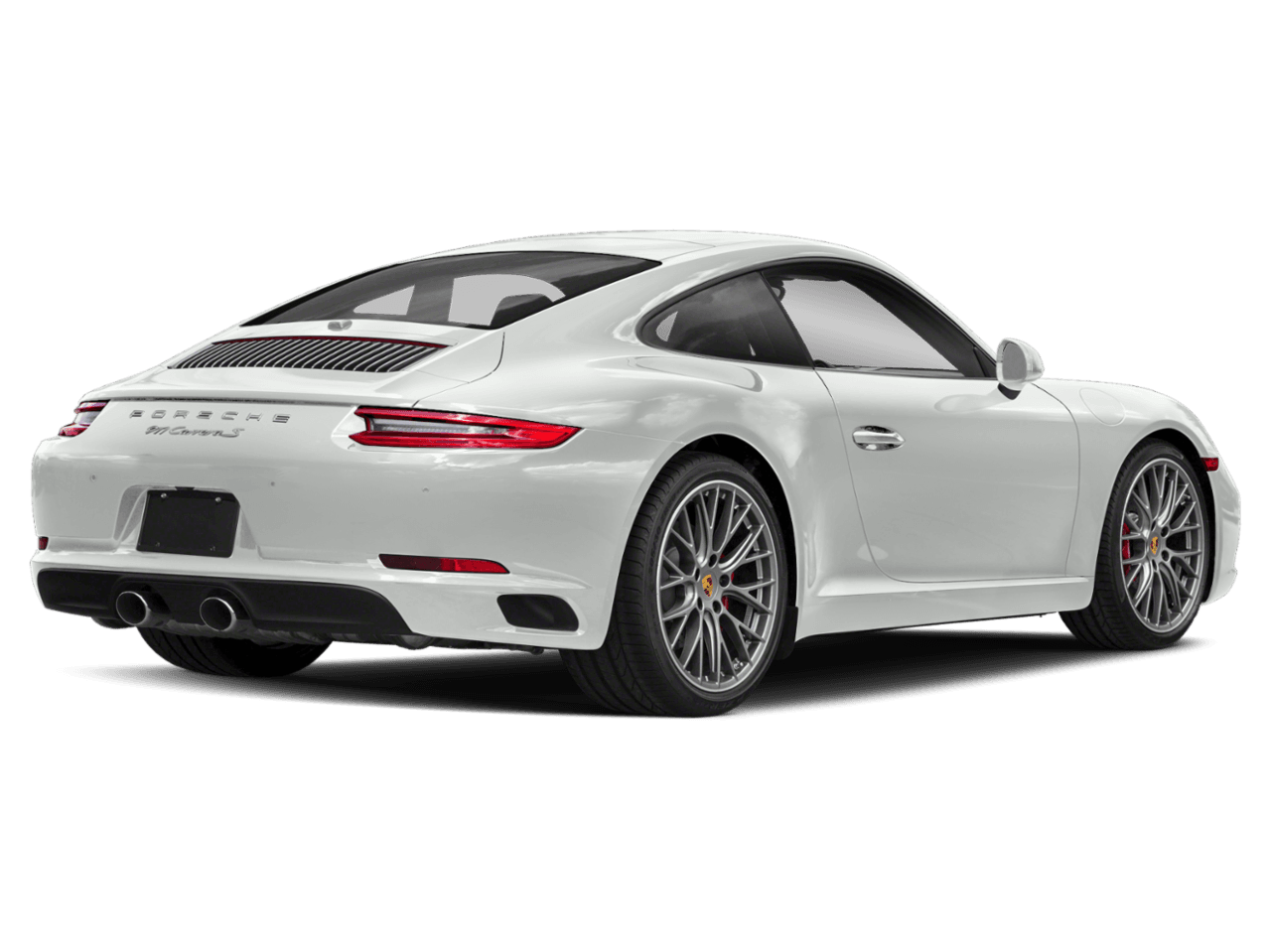 2018 Porsche 911 Carrera S - Rear 3/4, facing to the right