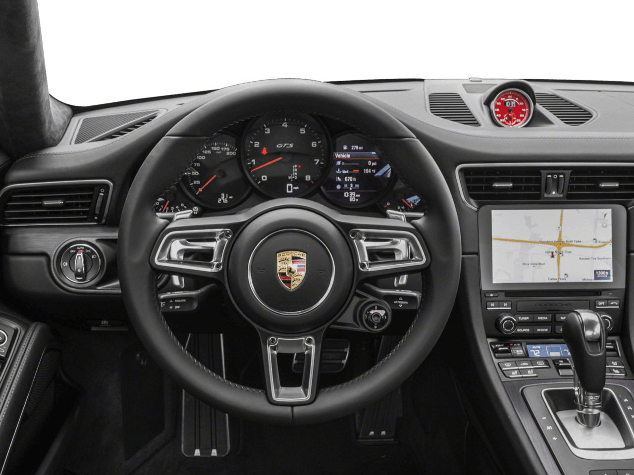 2018 Porsche 911 Carrera GTS - Interior Drivers Dash