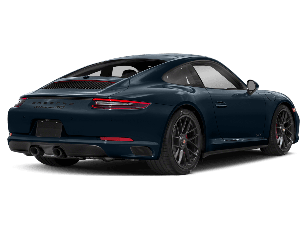 2018 Porsche 911 Carrera GTS - Rear 3/4, facing to the right