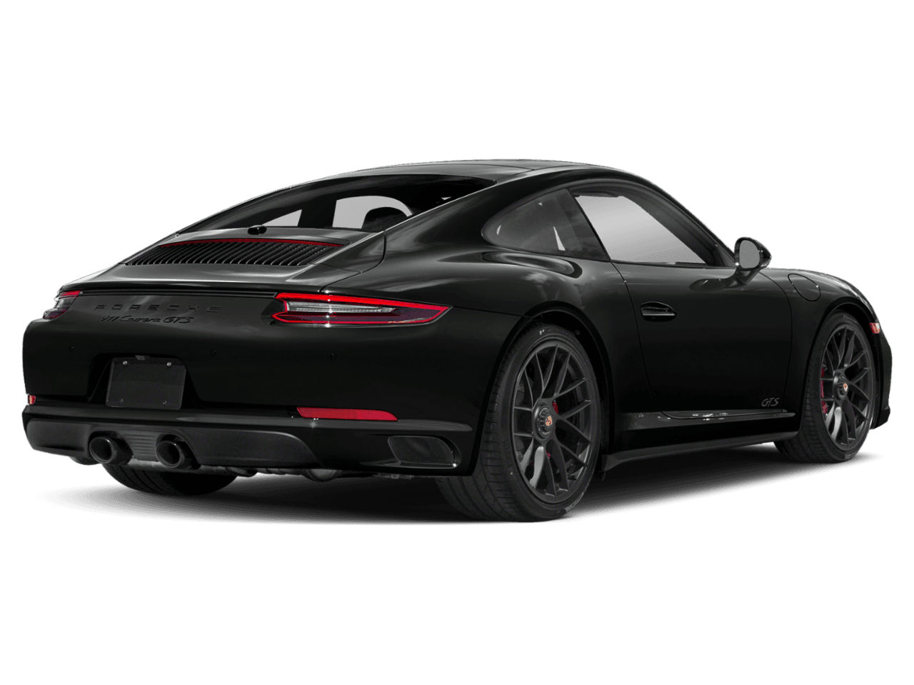 2018 Porsche 911 Carrera GTS - Rear 3/4, facing to the right