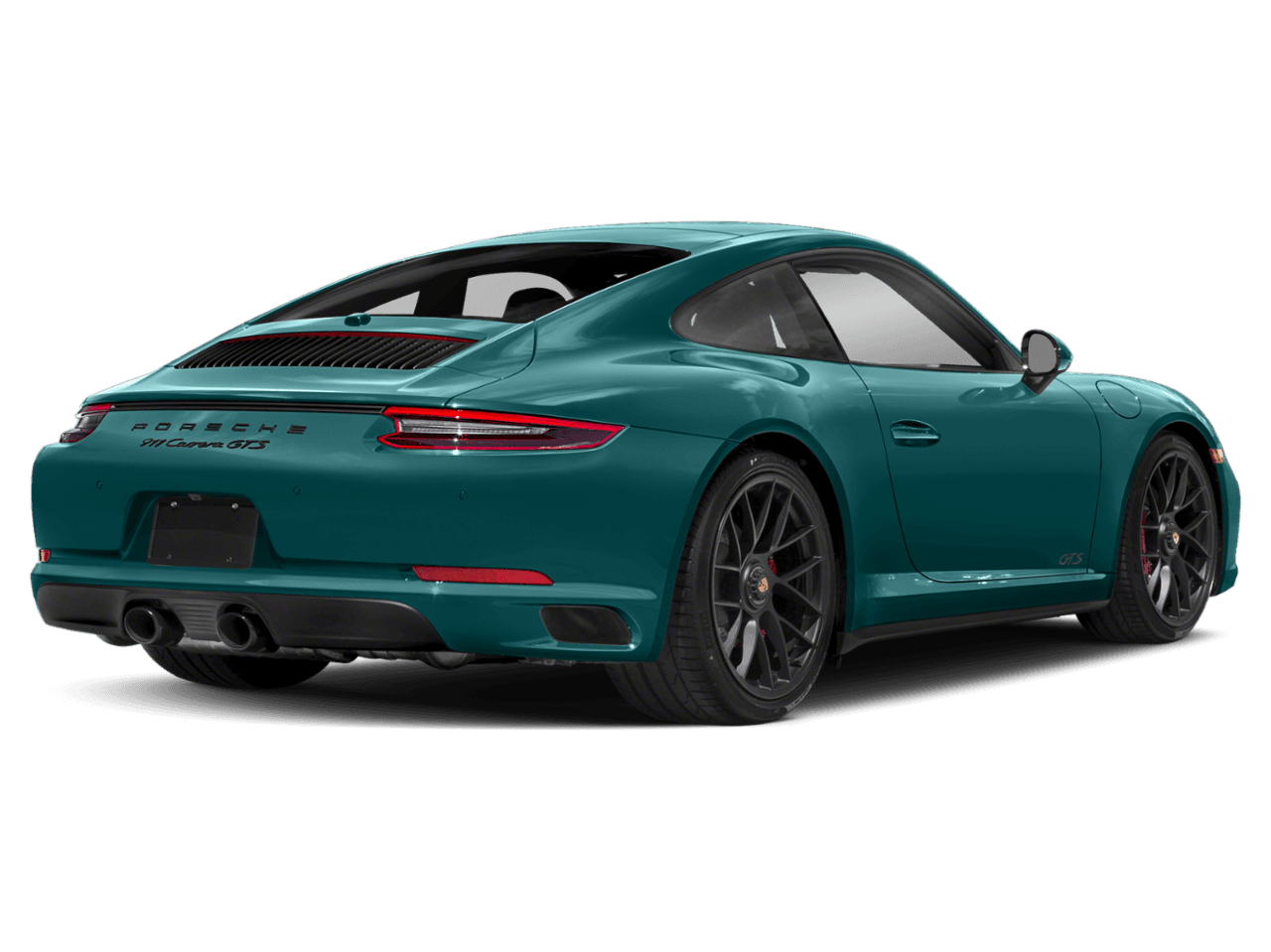 2018 Porsche 911 Carrera GTS - Rear 3/4, facing to the right