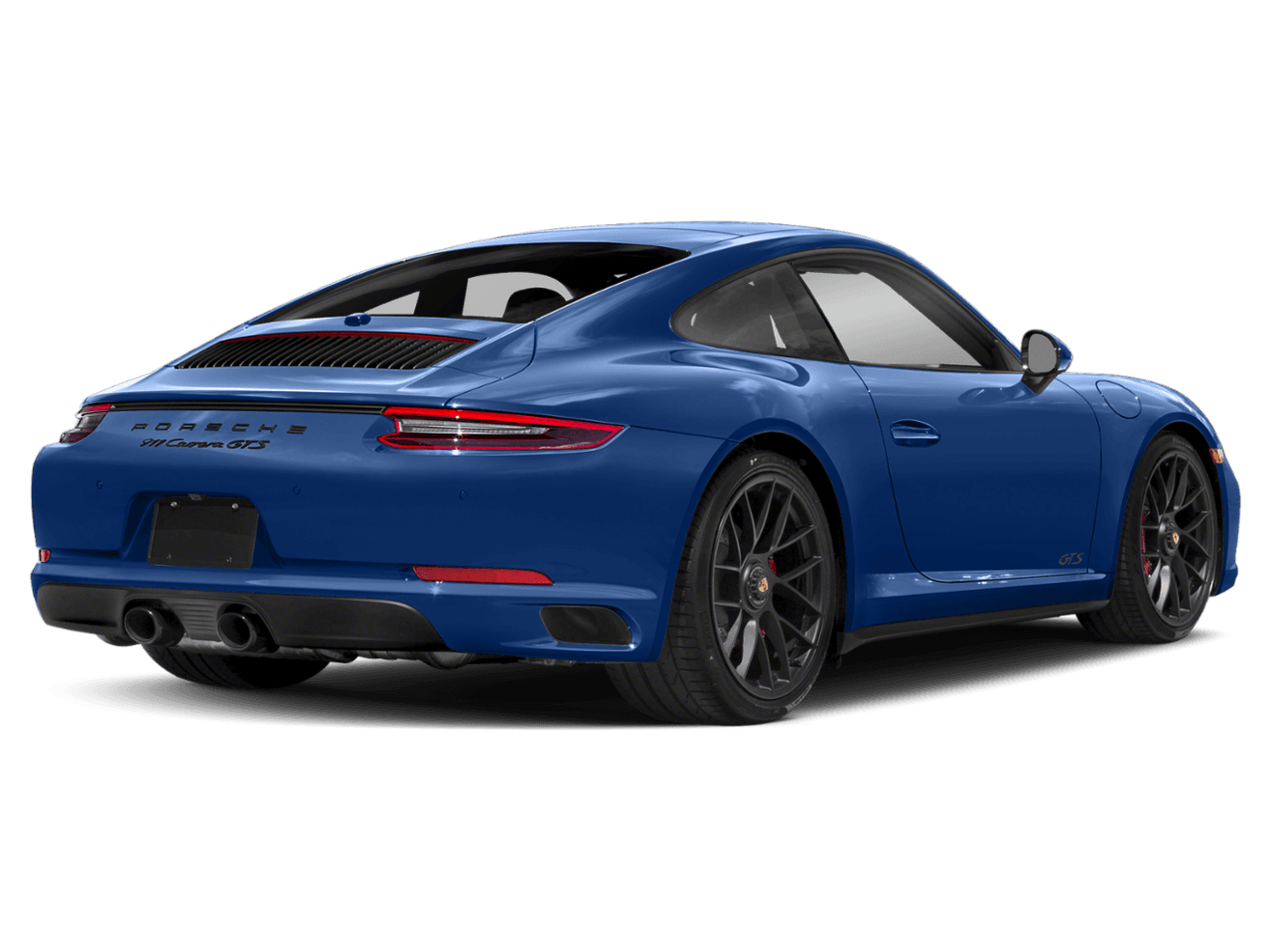 2018 Porsche 911 Carrera GTS - Rear 3/4, facing to the right