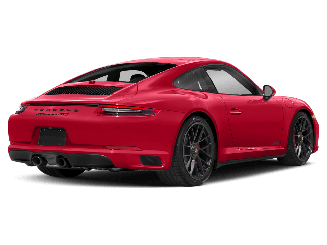 2018 Porsche 911 Carrera GTS - Rear 3/4, facing to the right