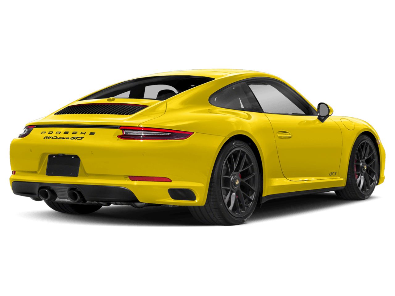2018 Porsche 911 Carrera GTS - Rear 3/4, facing to the right