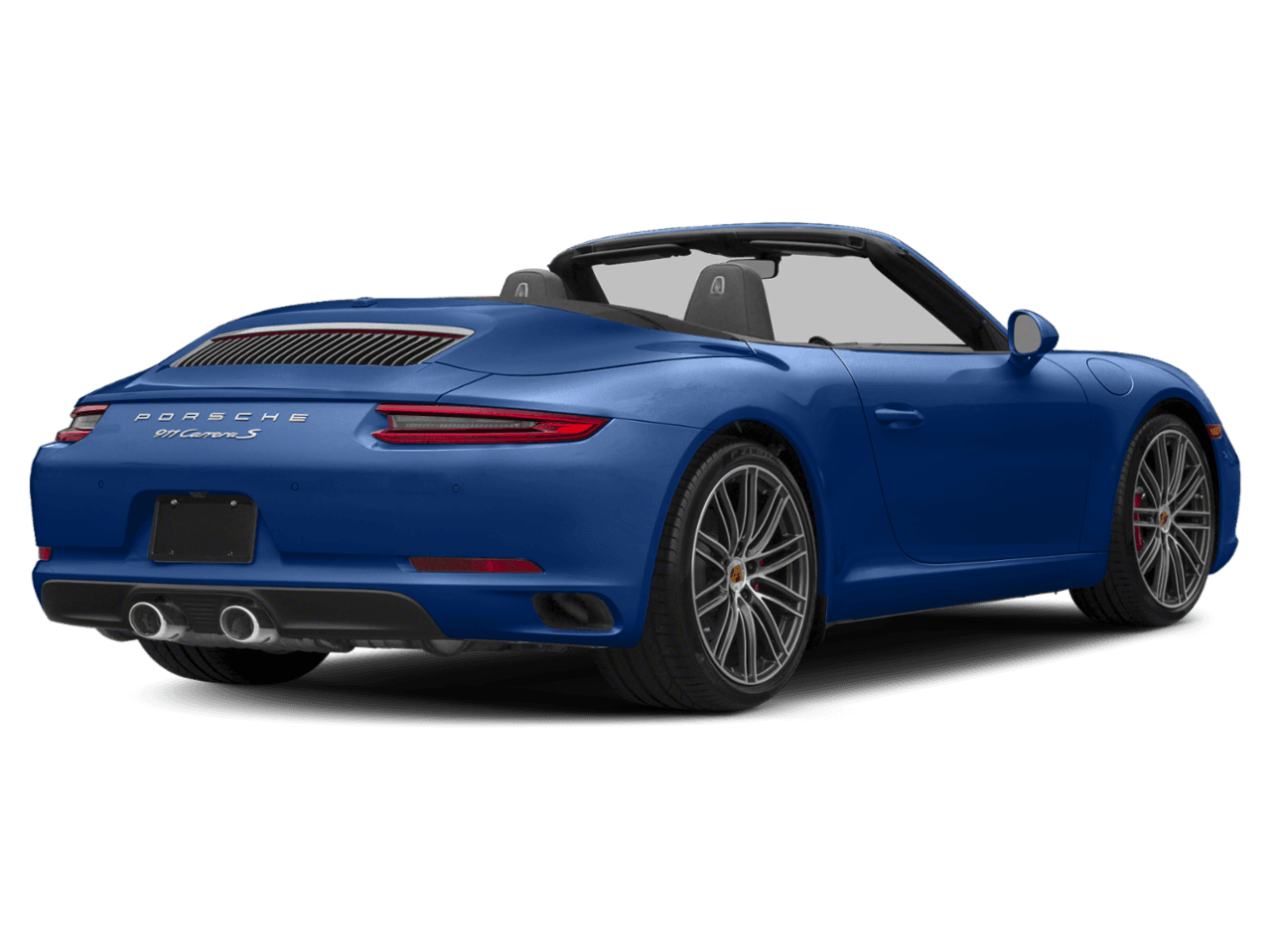 2018 Porsche 911 Carrera S - Rear 3/4, facing to the right