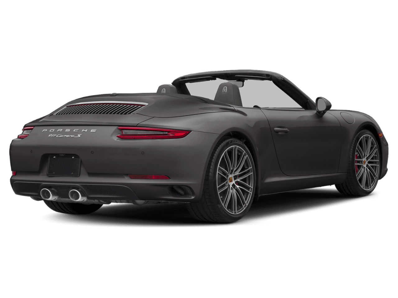2018 Porsche 911 Carrera S - Rear 3/4, facing to the right