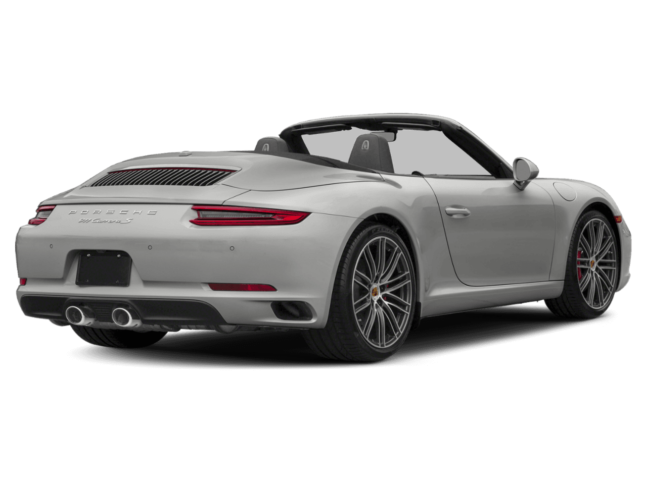 2018 Porsche 911 Carrera S - Rear 3/4, facing to the right