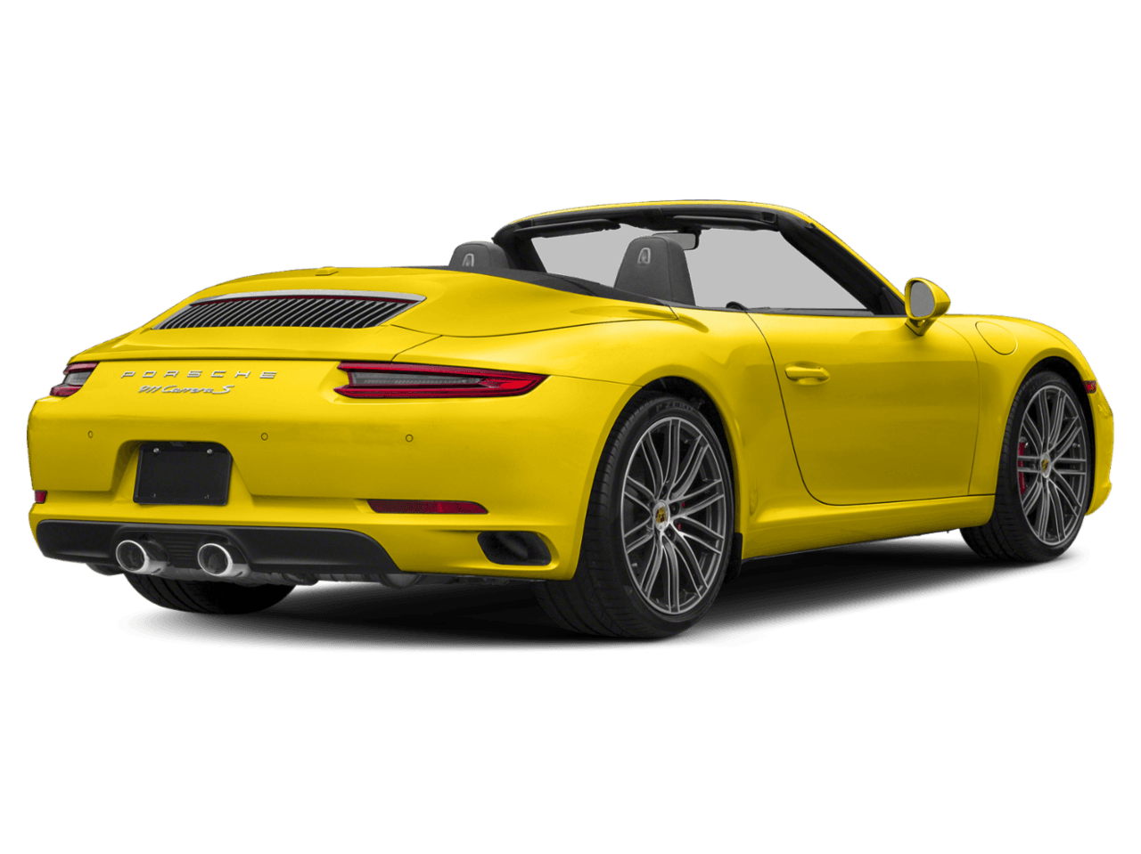 2018 Porsche 911 Carrera S - Rear 3/4, facing to the right