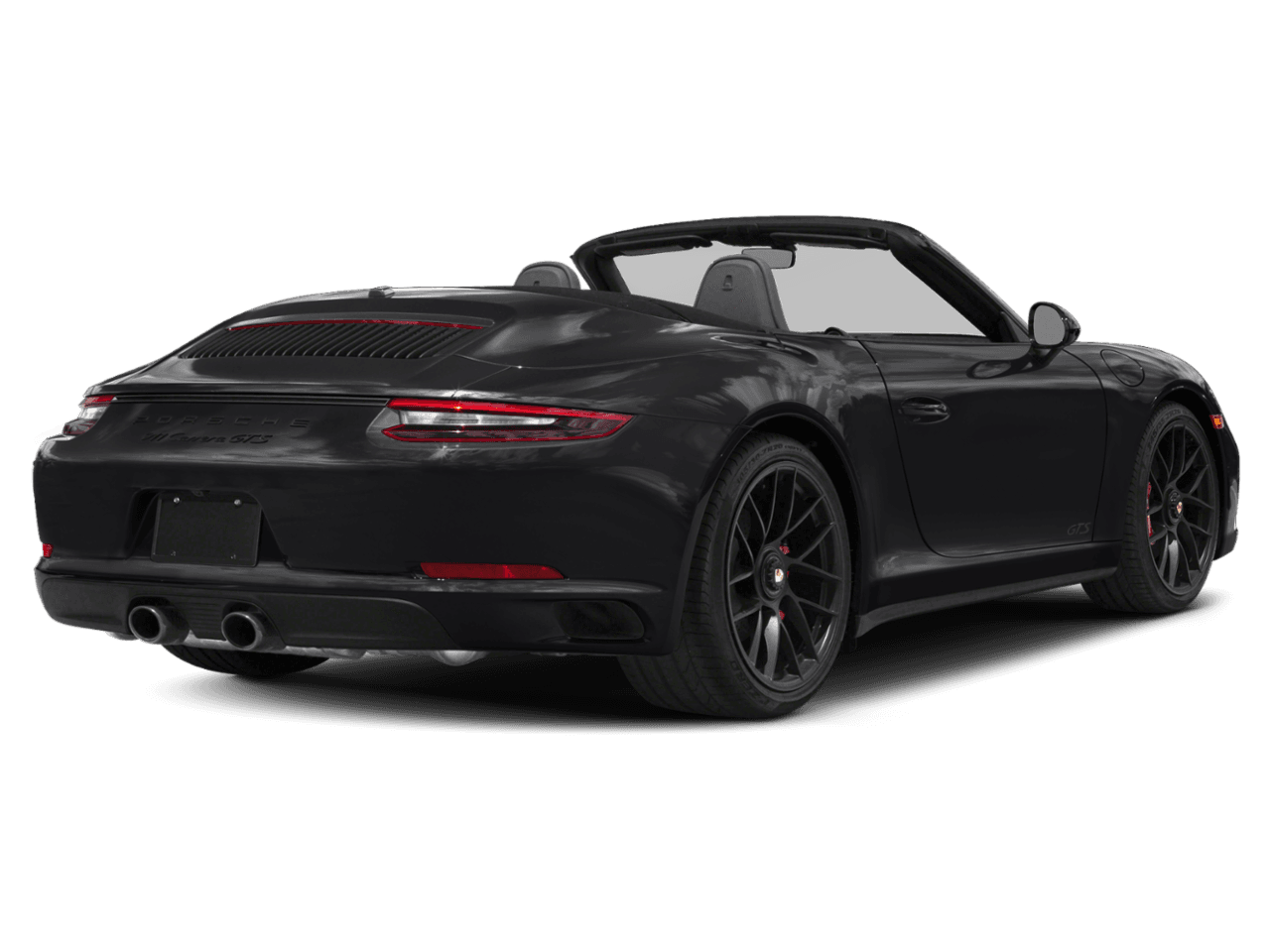 2018 Porsche 911 Carrera GTS - Rear 3/4, facing to the right