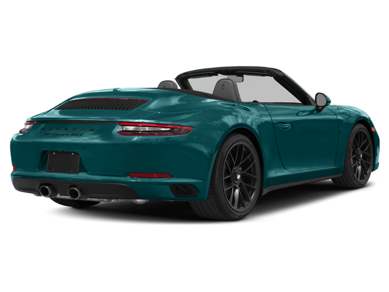 2018 Porsche 911 Carrera GTS - Rear 3/4, facing to the right