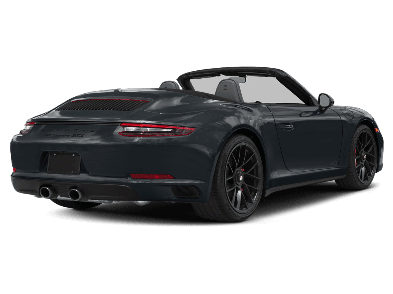 2018 Porsche 911 Carrera GTS - Rear 3/4, facing to the right