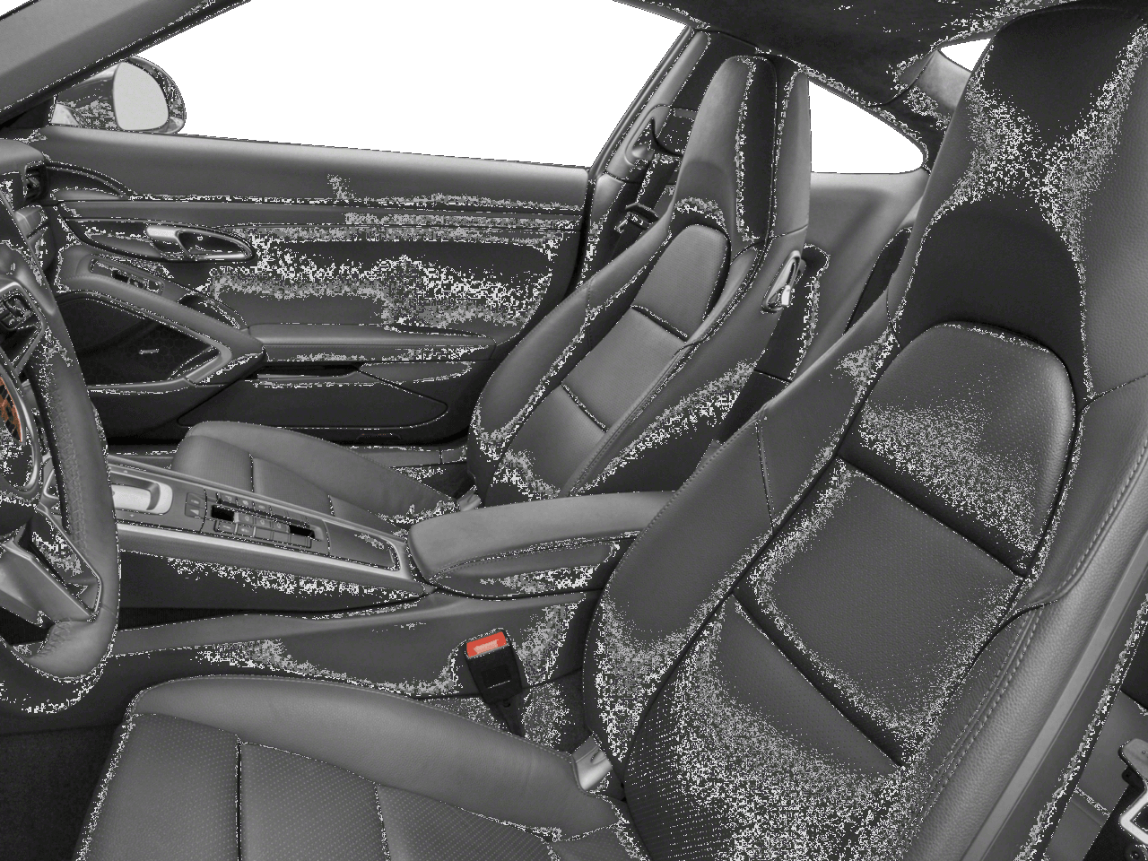 2018 Porsche 911 Carrera 4 - Interior Driver's Side with Door Open, Front Seat Feature