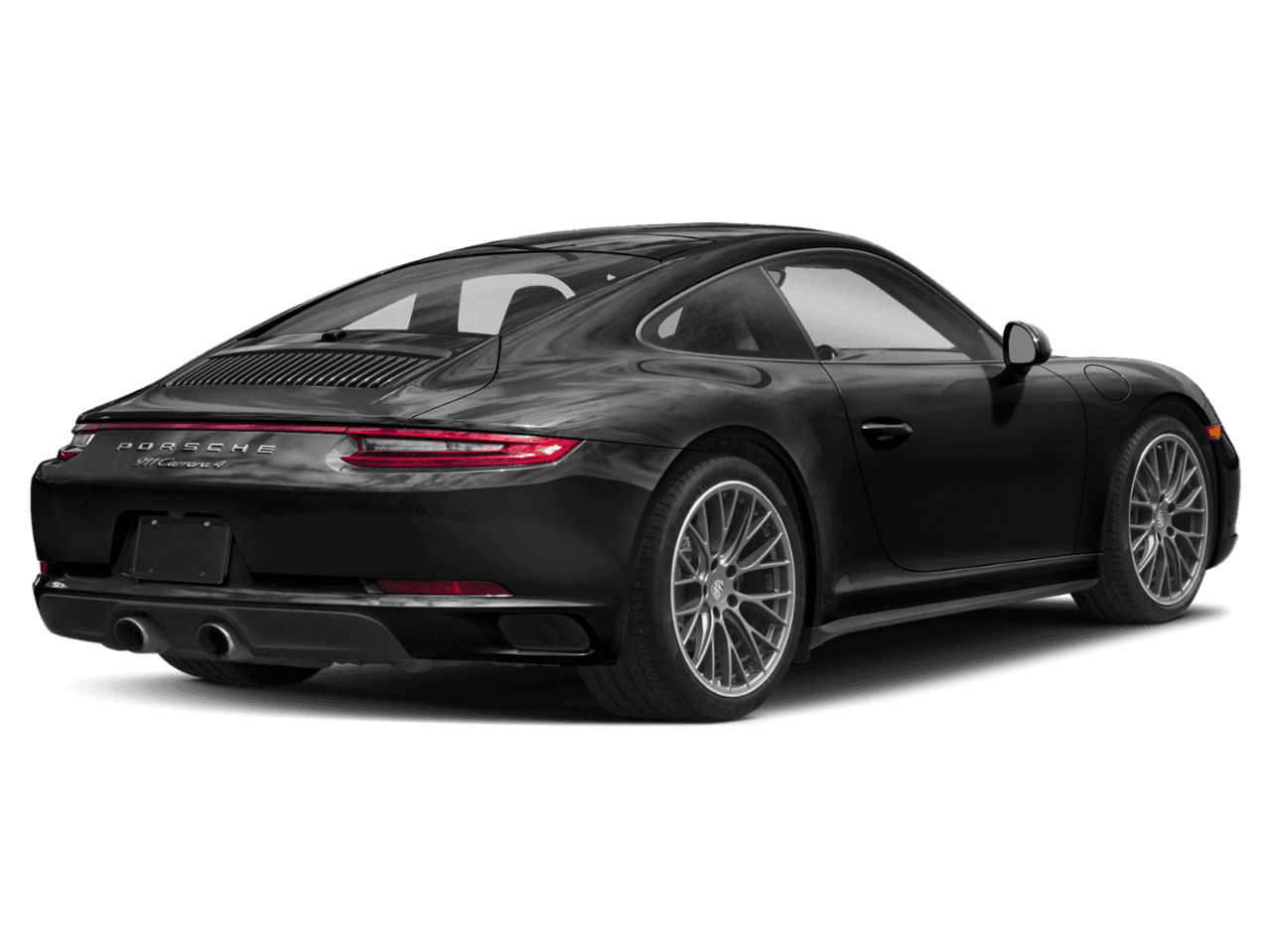 2018 Porsche 911 Carrera 4 - Rear 3/4, facing to the right