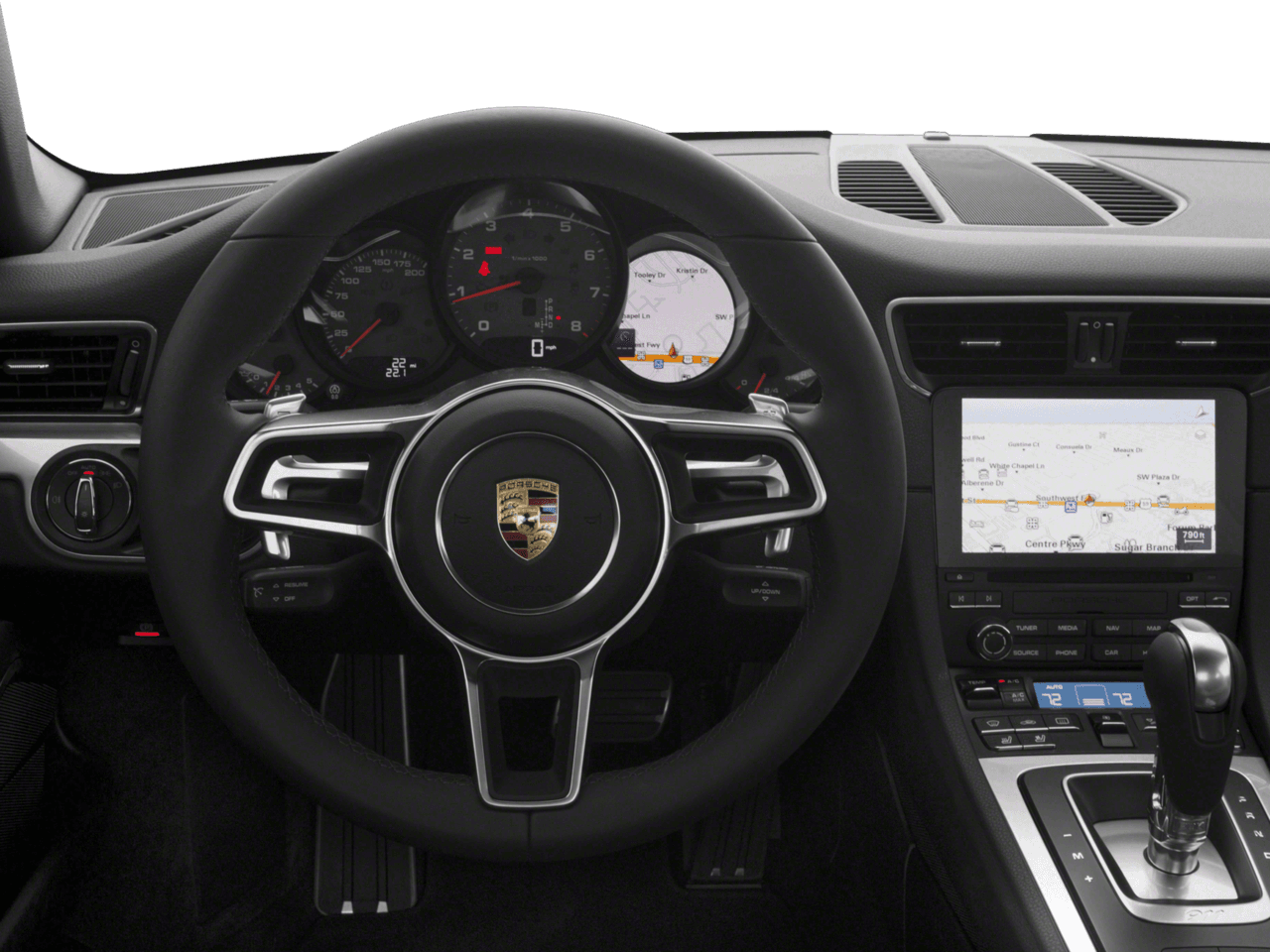 2018 Porsche 911 Carrera 4S - Interior Drivers Dash